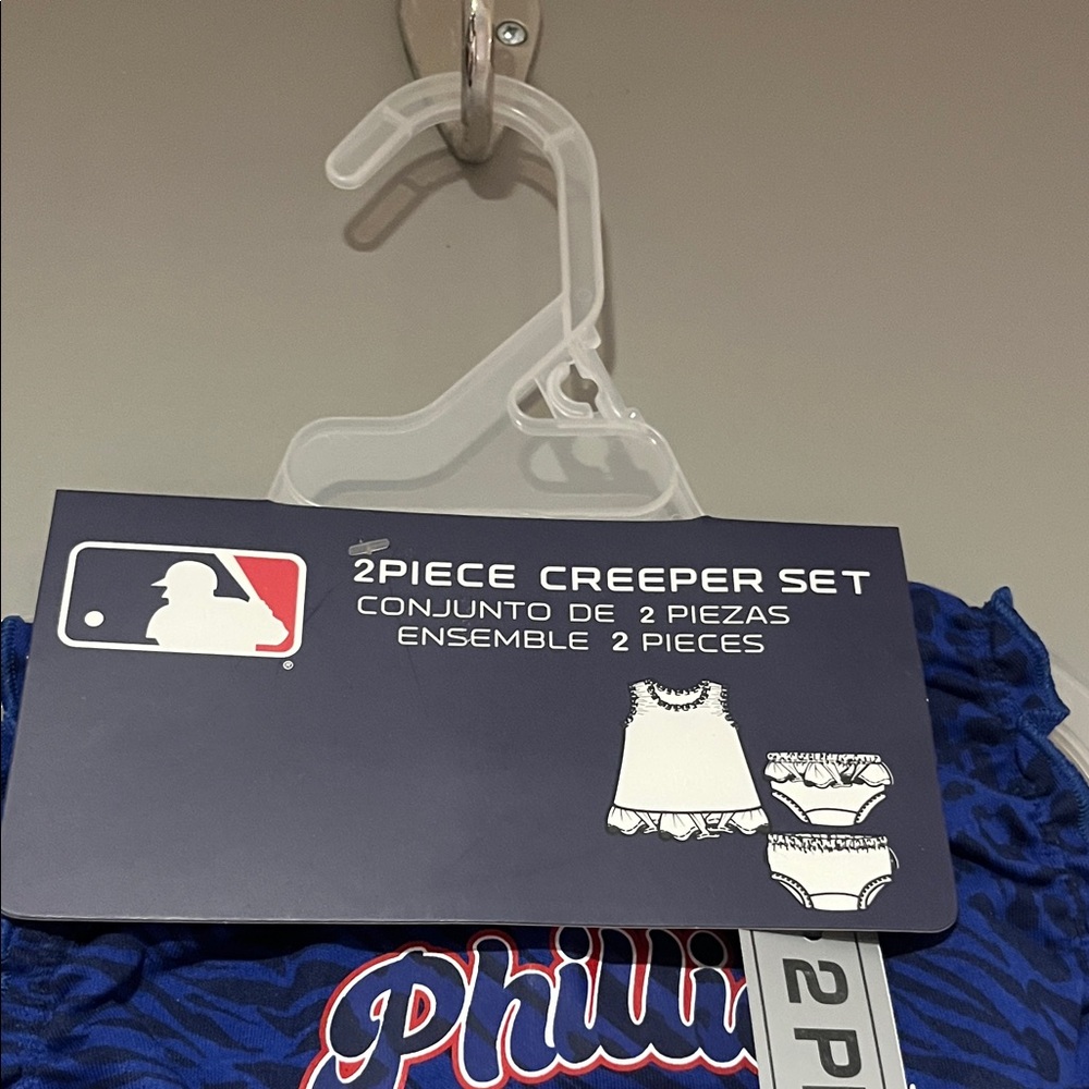 MLB Blue and Red Kids Matching Set - Picture 2 of 6